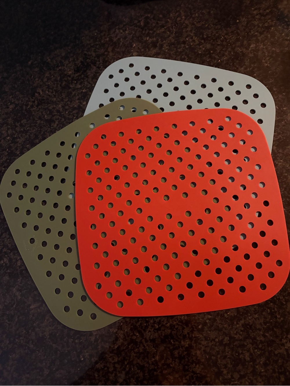 ⚡️ Reusable Silicone Air Fryer Liners  8.5" x 8.5"